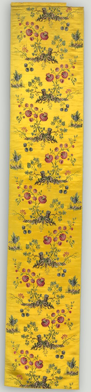 Blomsterpanel, 1800-tallet. av Unbekannt