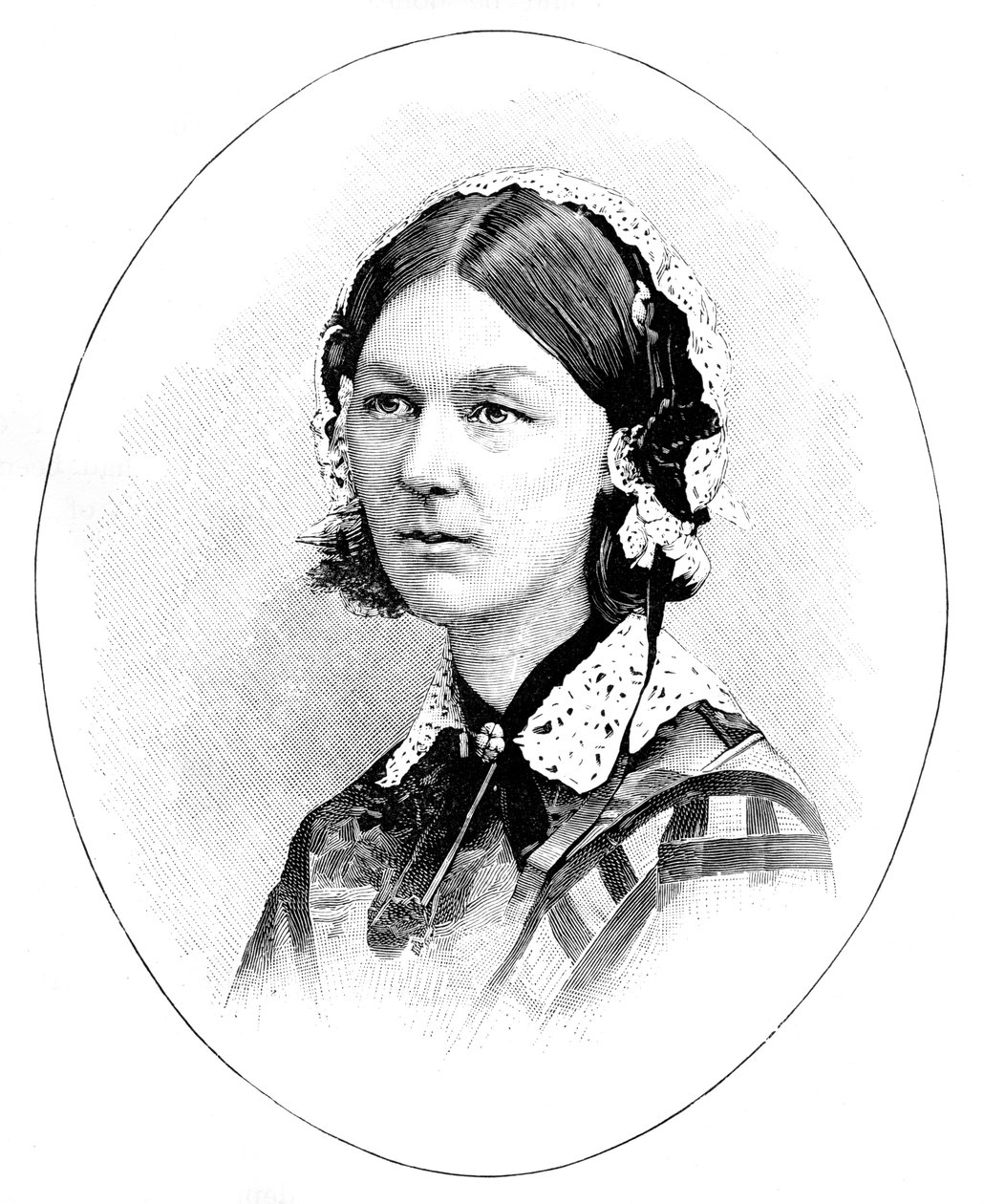 Florence Nightingale 1820-1910, britisk sykepleier av Unbekannt
