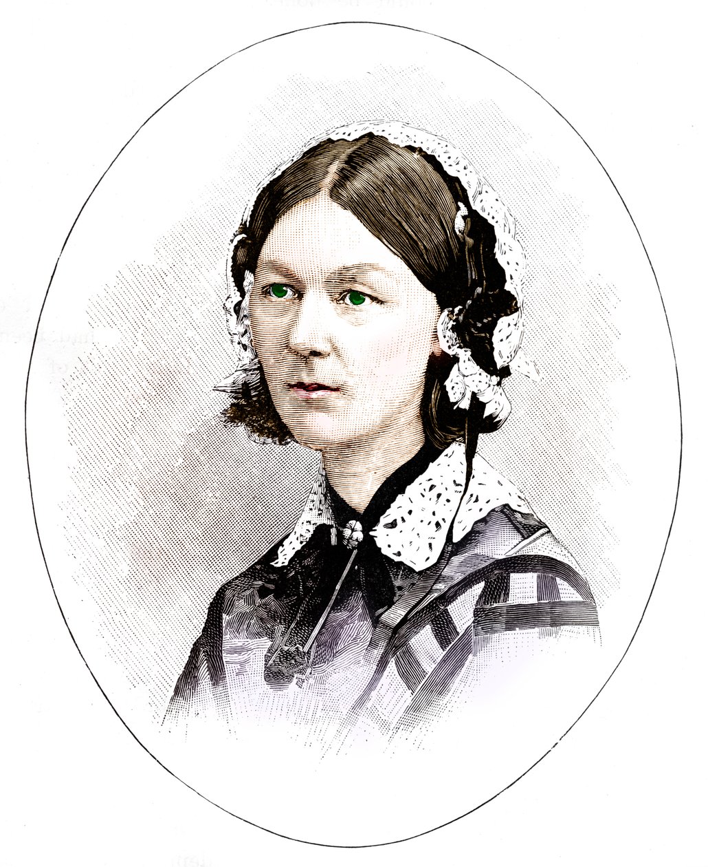 Florence Nightingale 1820-1910, britisk sykepleier av Unbekannt