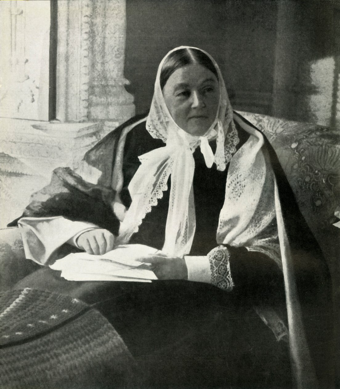 Florence Nightingale, ca 1900, 1947. av Unbekannt