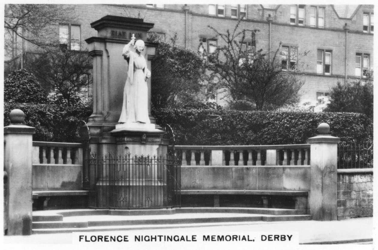 Florence Nightingale-minnesmerket, Derby, 1937 av Unbekannt