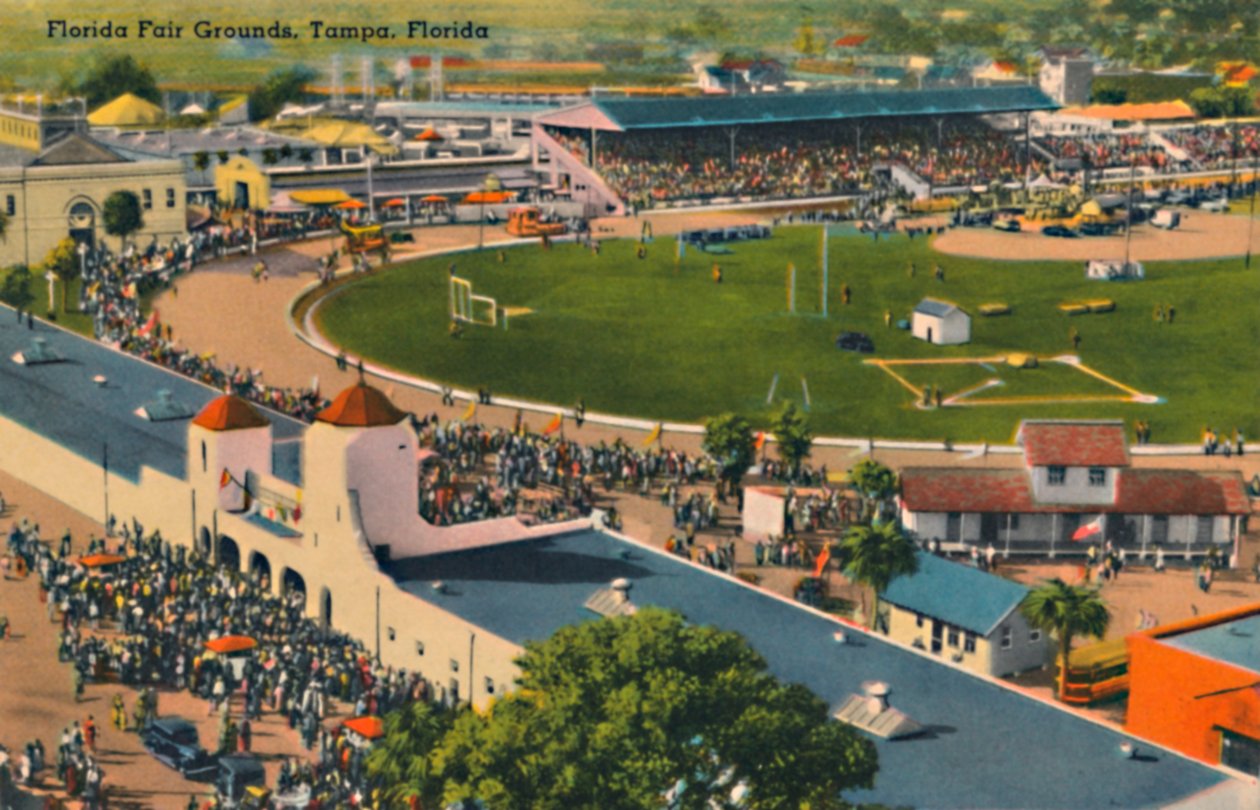 Florida Fairgrounds, Tampa, Florida, ca 1940-tallet av Unbekannt