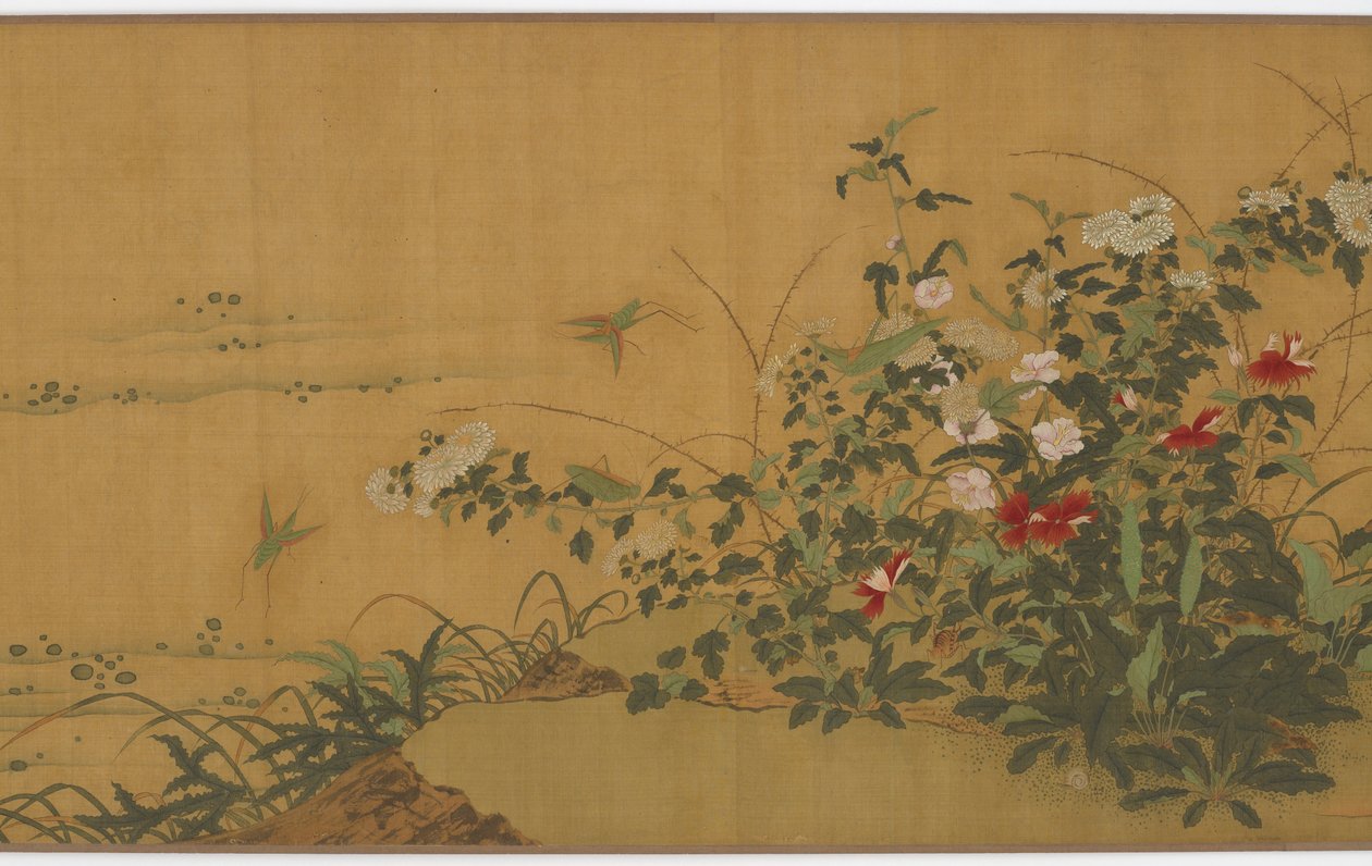 Blomster, planter og insekter, Ming-dynastiet, 1500-tallet. av Unbekannt