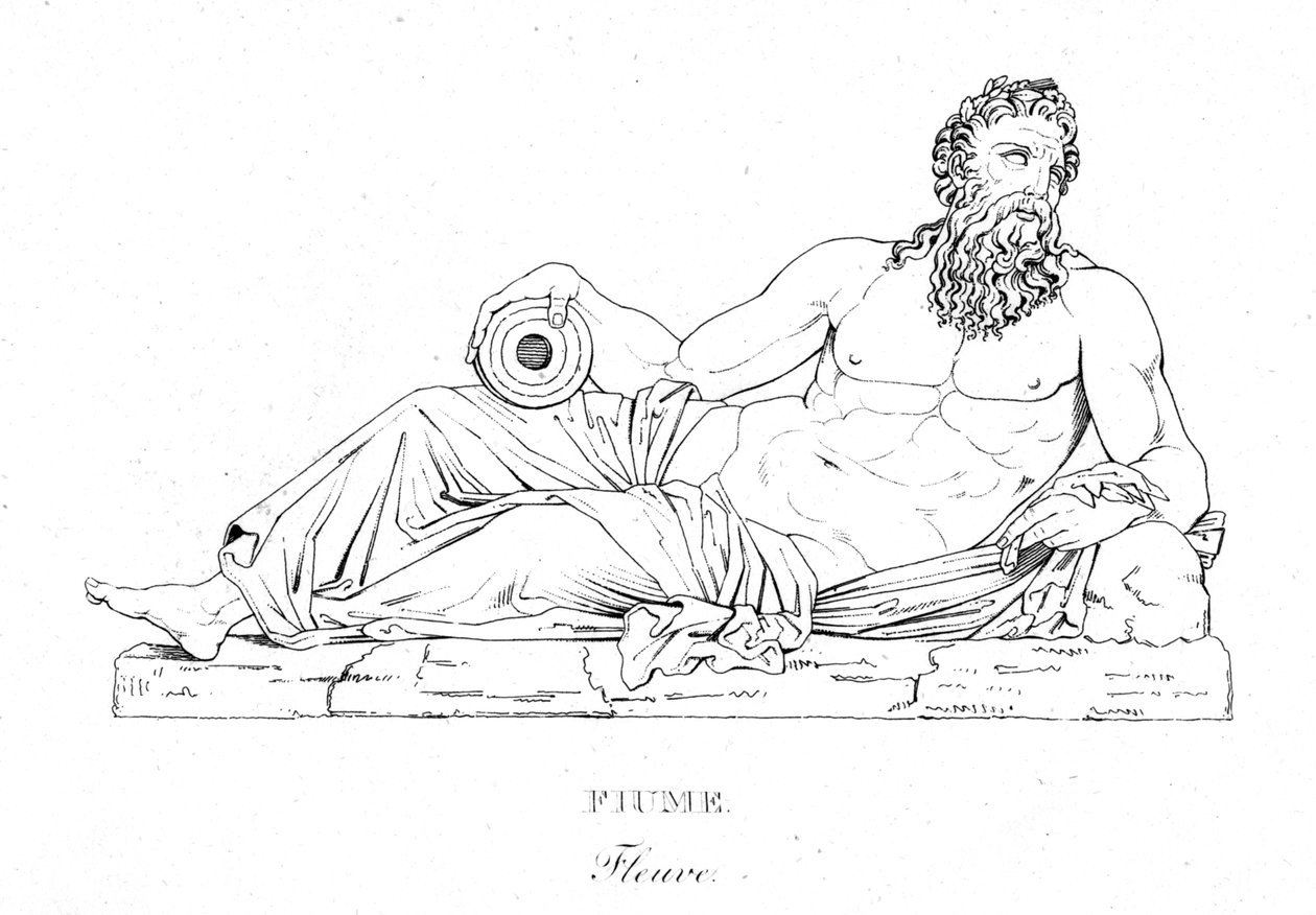 Flume Fleuve, c1850 av Unbekannt