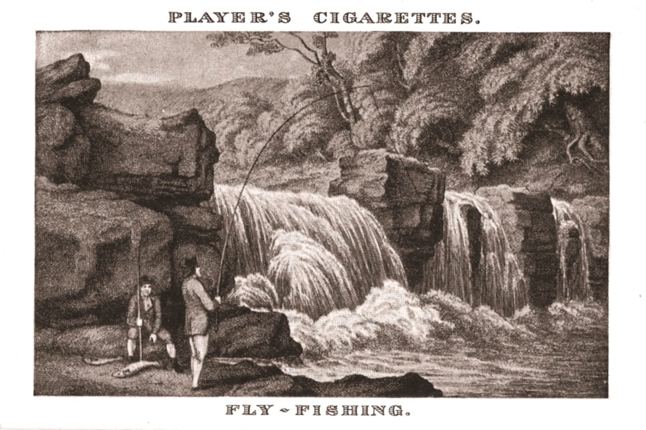 Fluefiske, 1924. av Unbekannt