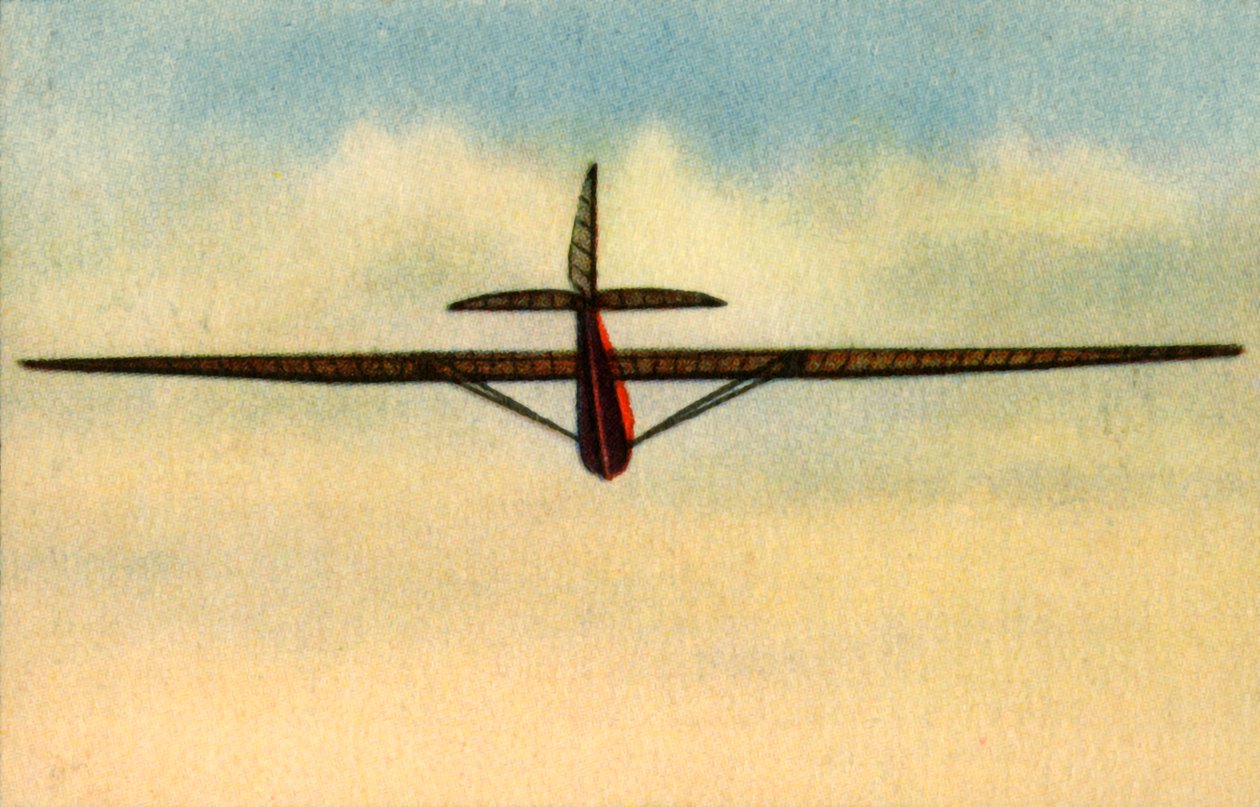 Flyinstruktør i seilfly ved Rhön-Rossitten Society glideskole, Tyskland, 1932. av Unbekannt