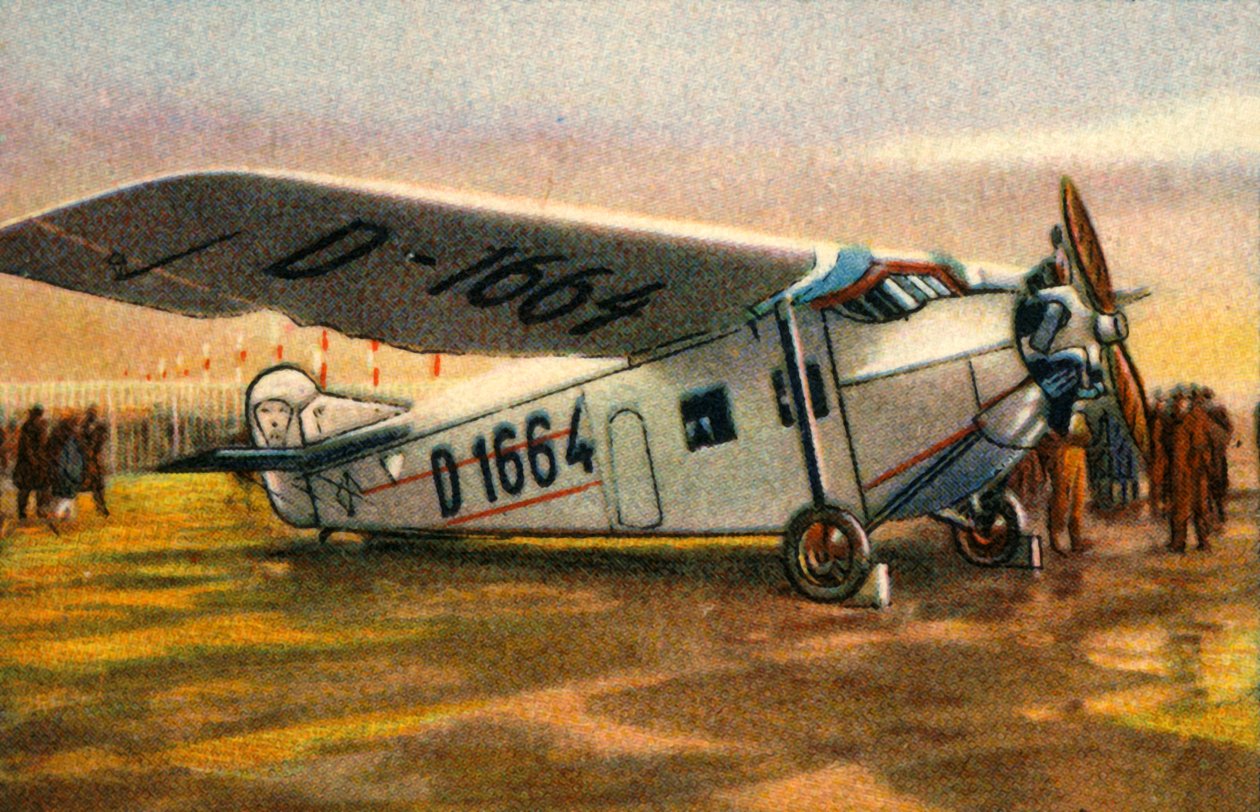 Focke-Wulf A28 Habicht-fly, 1920-tallet, 1932. av Unbekannt