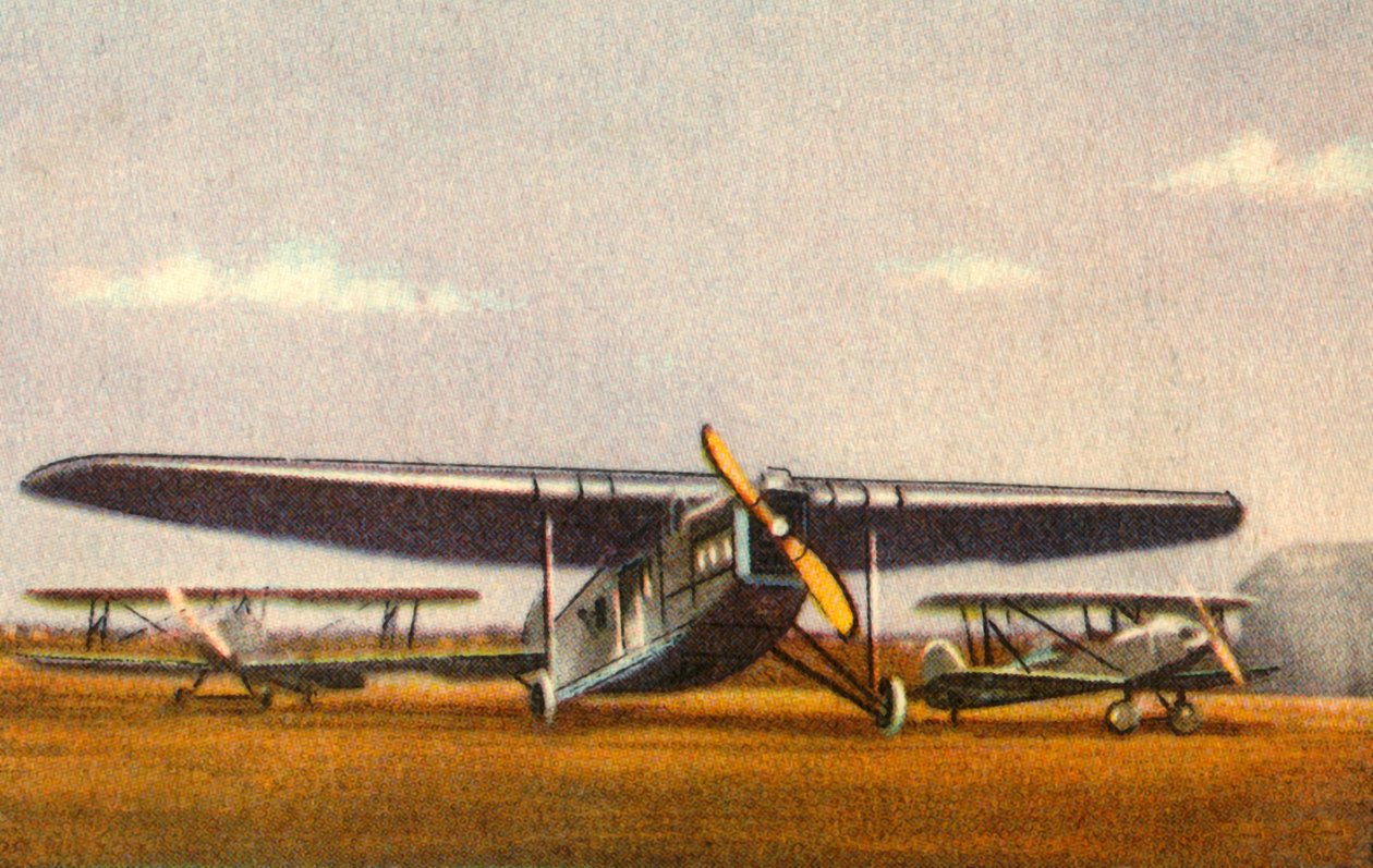 Focke-Wulf A 21 Photomöwe-fly, 1920-tallet, 1932. av Unbekannt