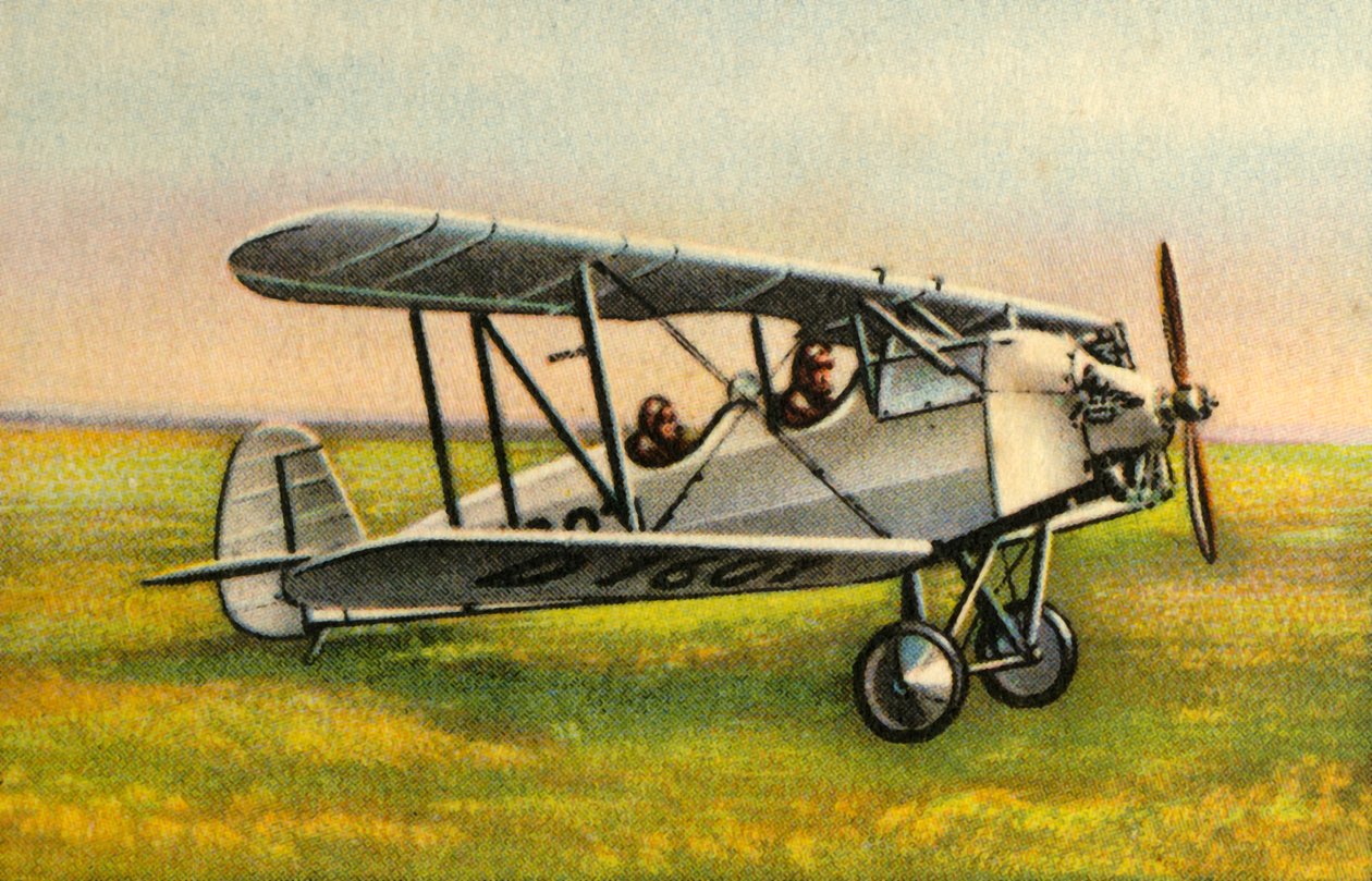 Focke-Wulf S 24 Kiebitz biplan, 1920-tallet, 1932. av Unbekannt
