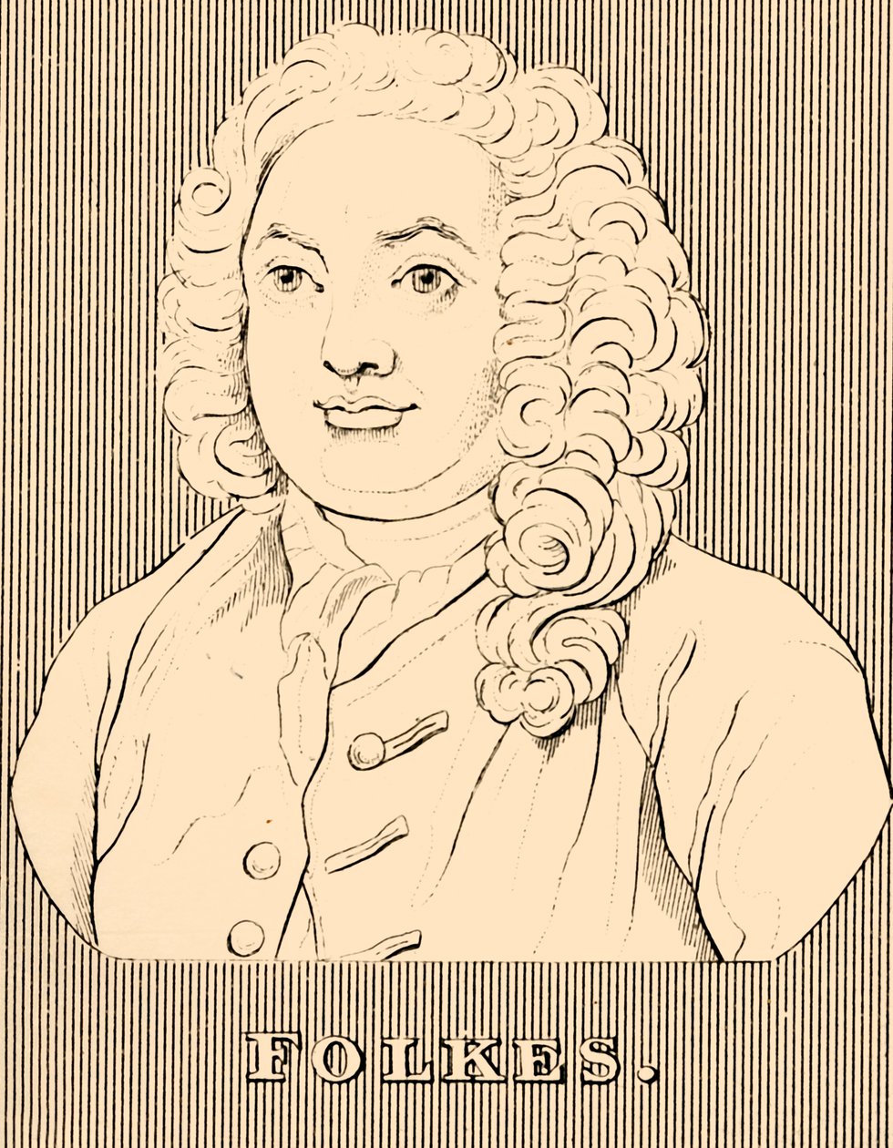Folkes, 1690-1754, 1830. av Unbekannt