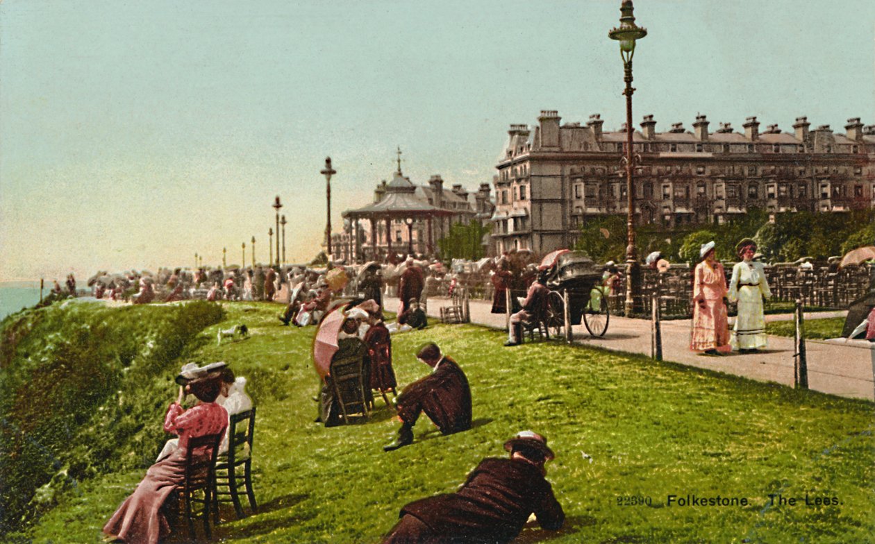 Folkestone. The Lees, slutten av 1800-begynnelsen av 1900-tallet av Unbekannt