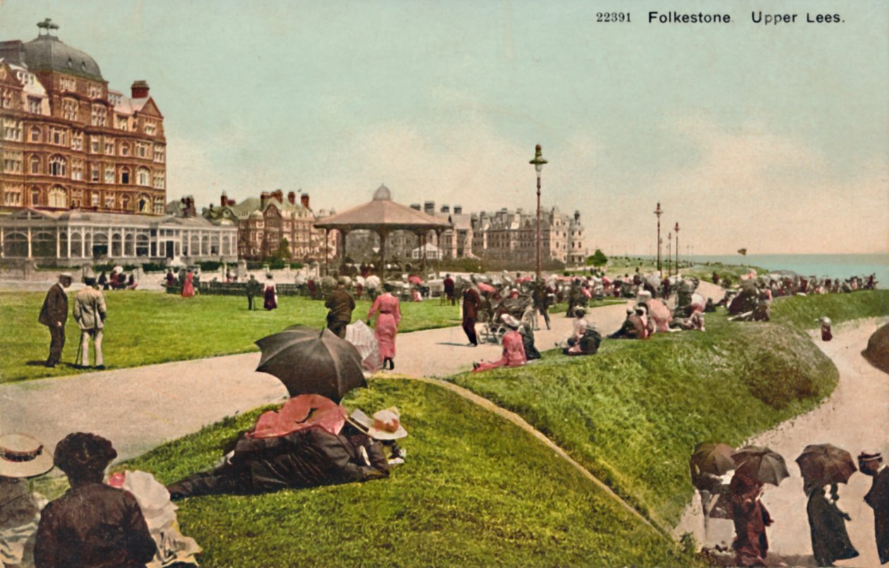 Folkestone. Upper Lees, slutten av 1800-begynnelsen av 1900-tallet av Unbekannt