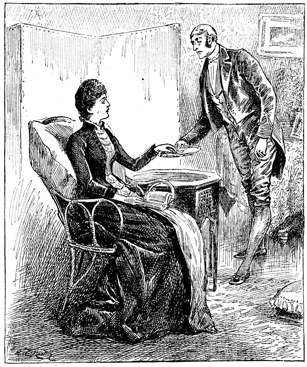 Footman, 1888 av Unbekannt