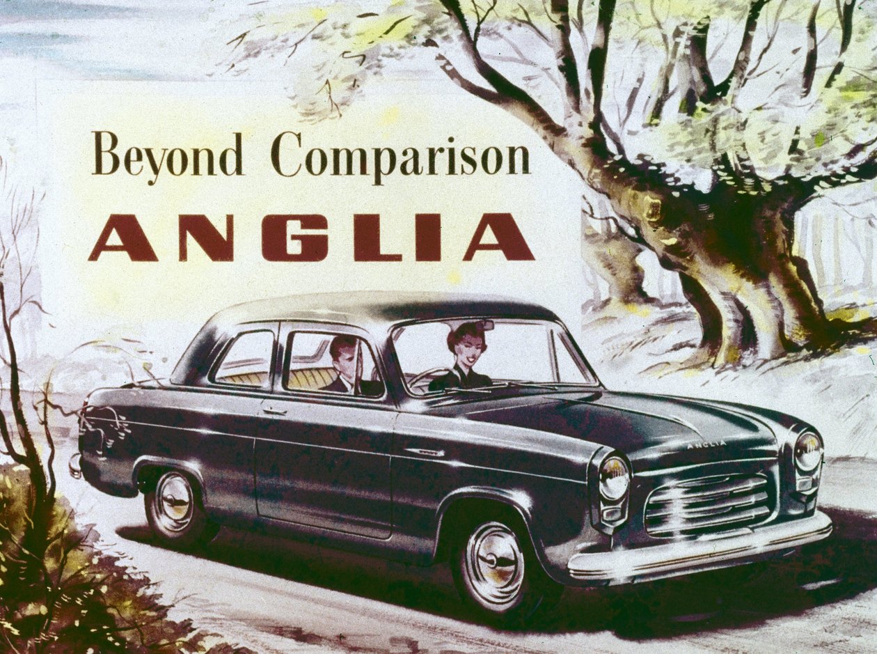 Ford Anglia 100E av Unbekannt