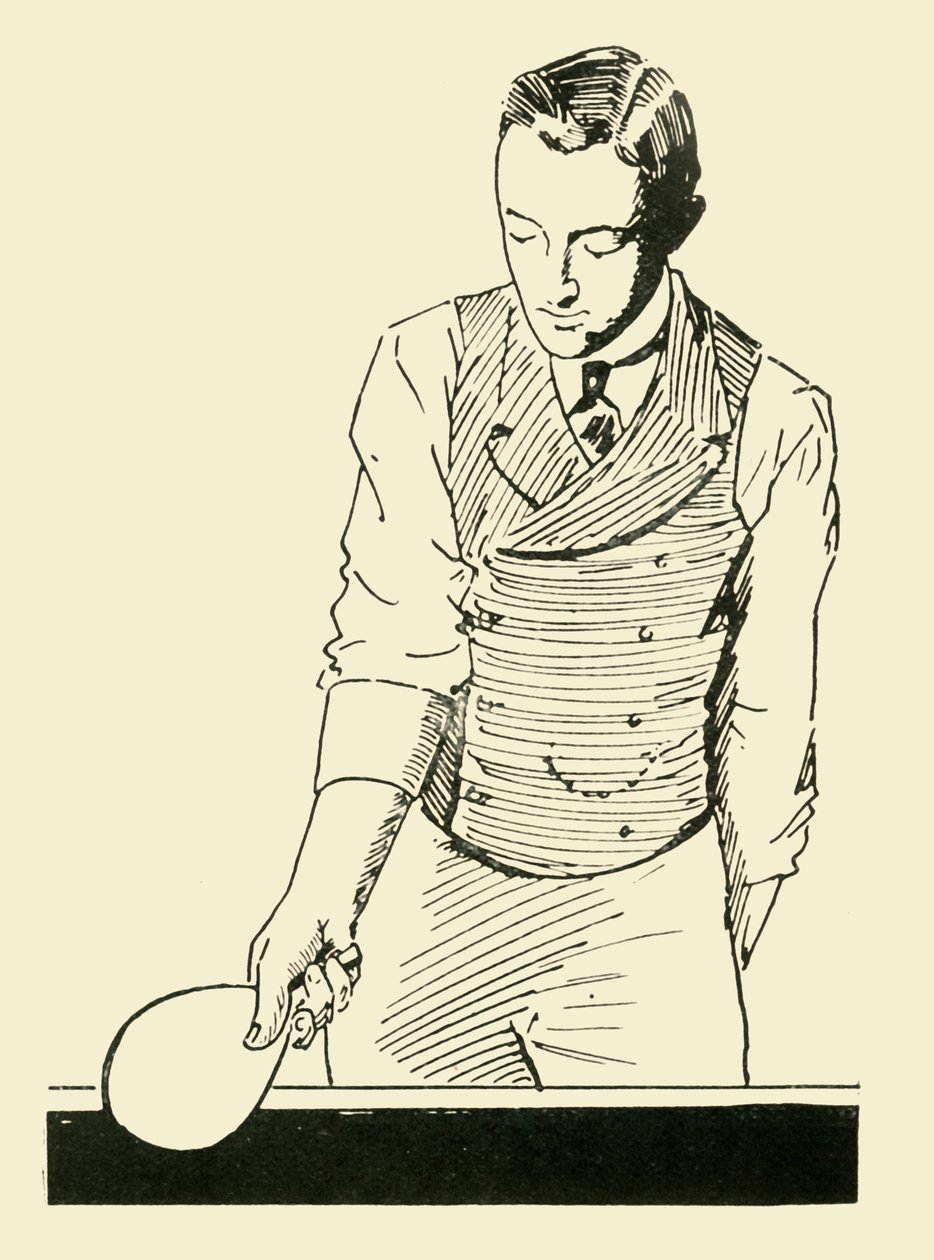 Fore-Hand Half-Volley Upright, 1902. av Unbekannt