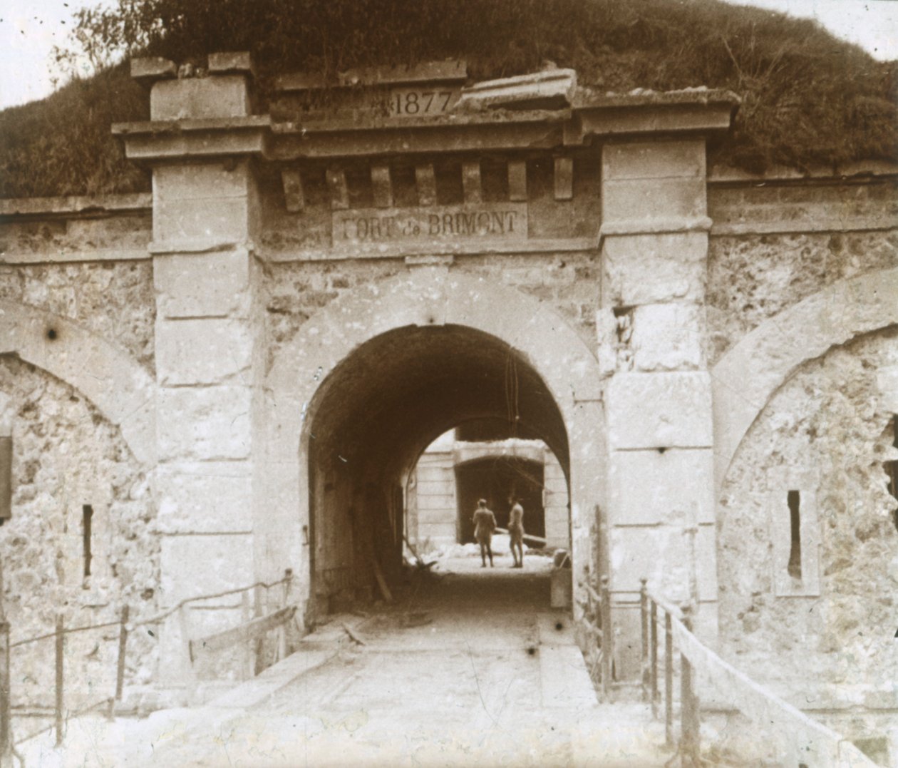 Fort de Brimont, Reims, Nord-Frankrike, c1914-c1918 av Unbekannt