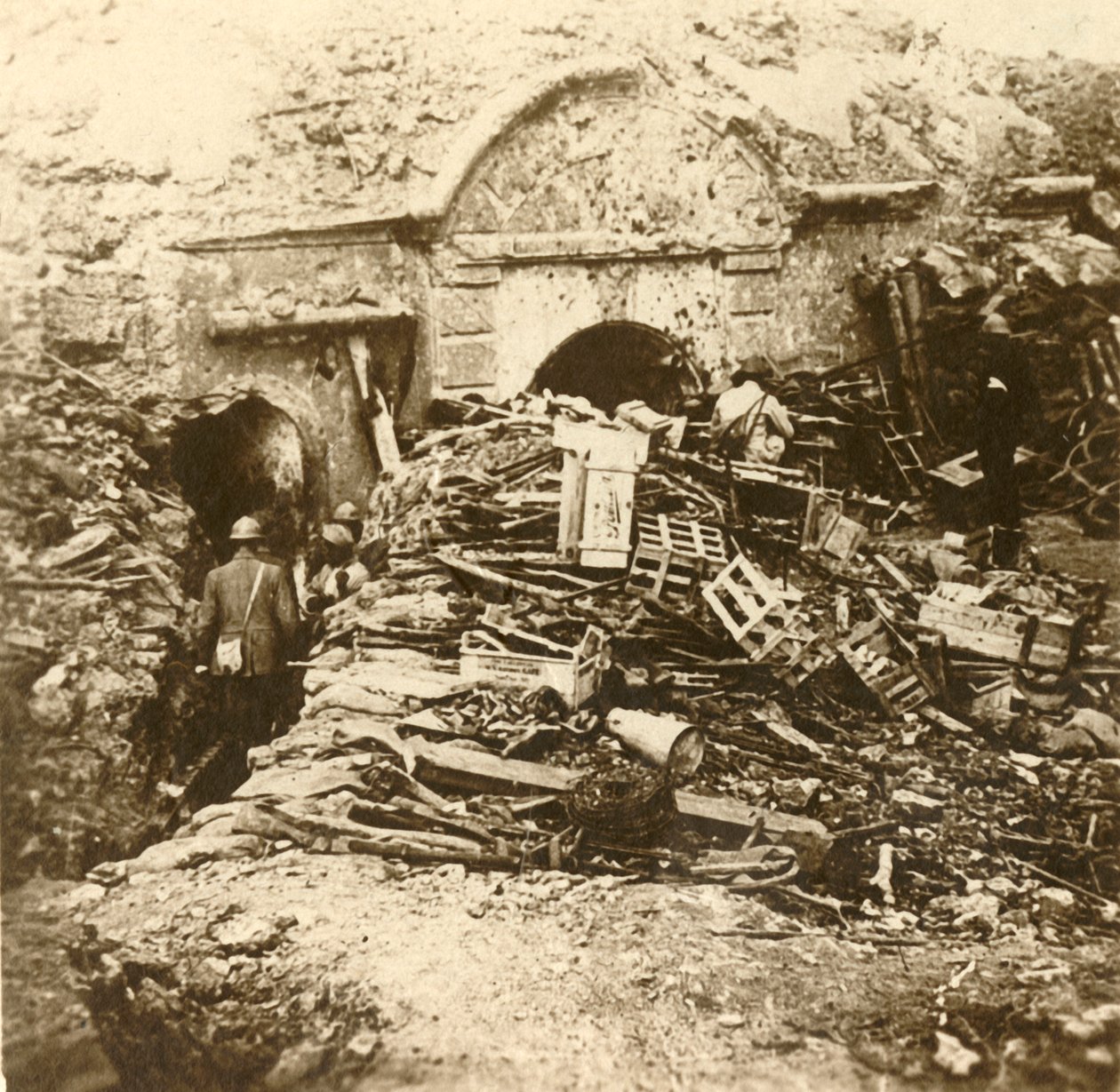 Fort of Souville, Verdun, Nord-Frankrike, c1914-c1918 av Unbekannt