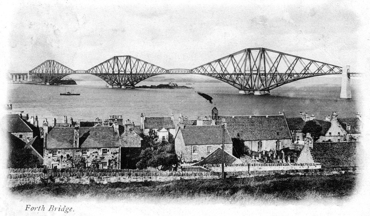 Forth Bridge, Skottland, 1902 av Unbekannt