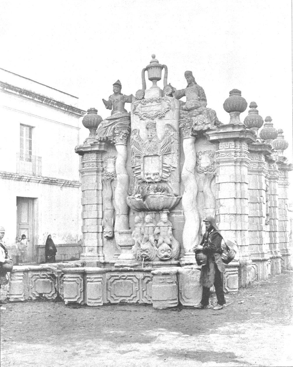 Fountain of the Falling Waters, Mexico City, Mexico, c1900. av Unbekannt