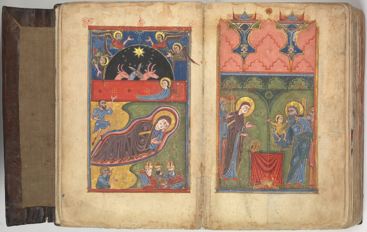Fire evangelier på armensk, armensk, 143435. av Unbekannt