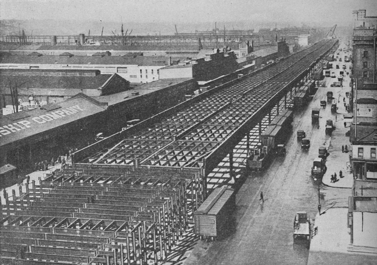 Fire Miles of Super-Track for Speeding i New York City, c1935 av Unbekannt