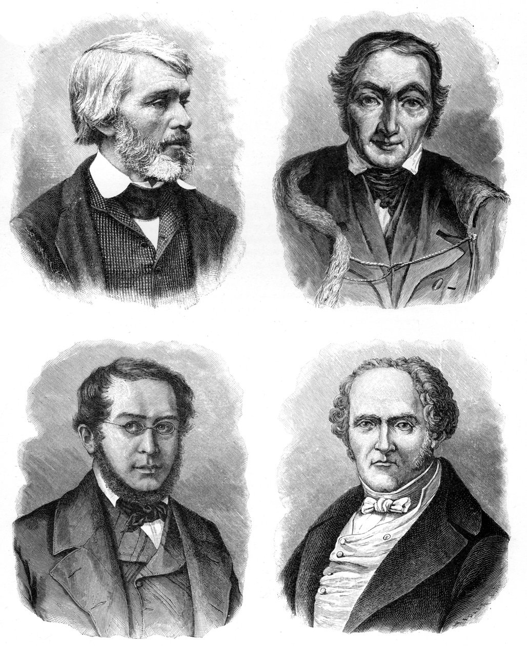 Fire sosialteoretikere: Carlyle, Owen, Fourier og Proudhon, 1903 av Unbekannt