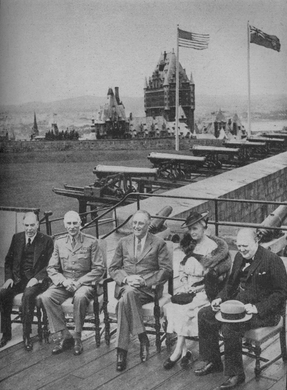 Fjerde Churchill-Roosevelt-konferanse, 1943-44 av Unbekannt