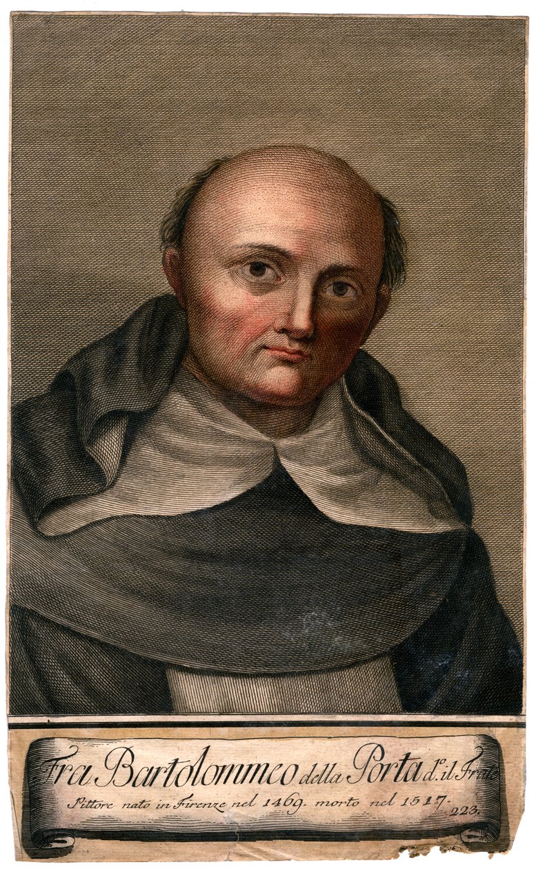Fra Bartolomeo della Porta, florentinsk renessansekunstner av Unbekannt