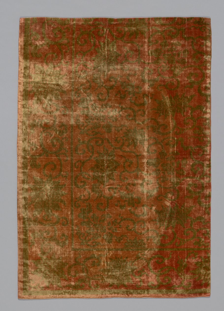 Fragmentmøbelstoff, Kina, Qing-dynastiet 1644-1911, 17751850. av Unbekannt