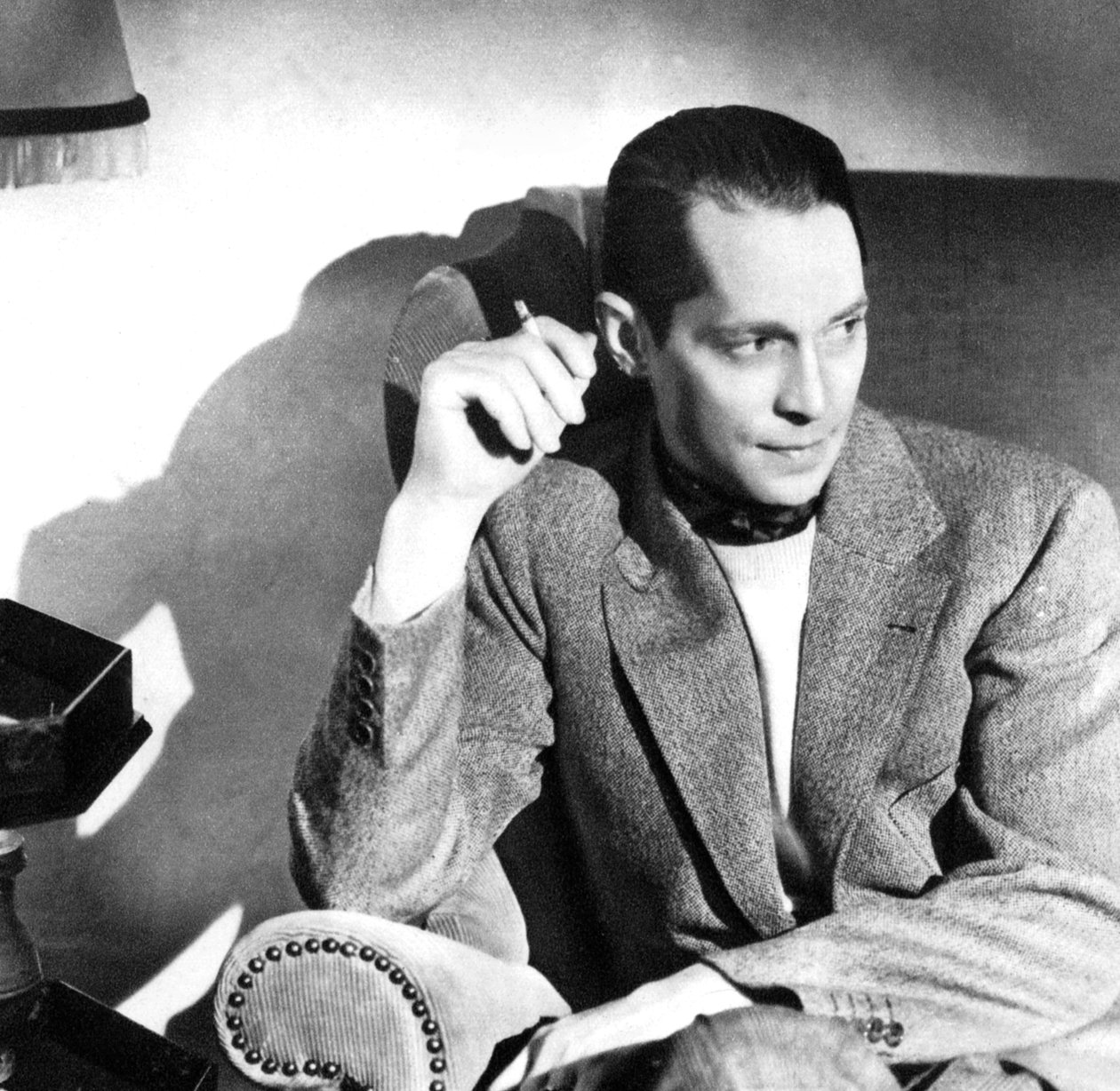 Franchot Tone , amerikansk film- og sceneskuespiller, 1934-1935 av Unbekannt