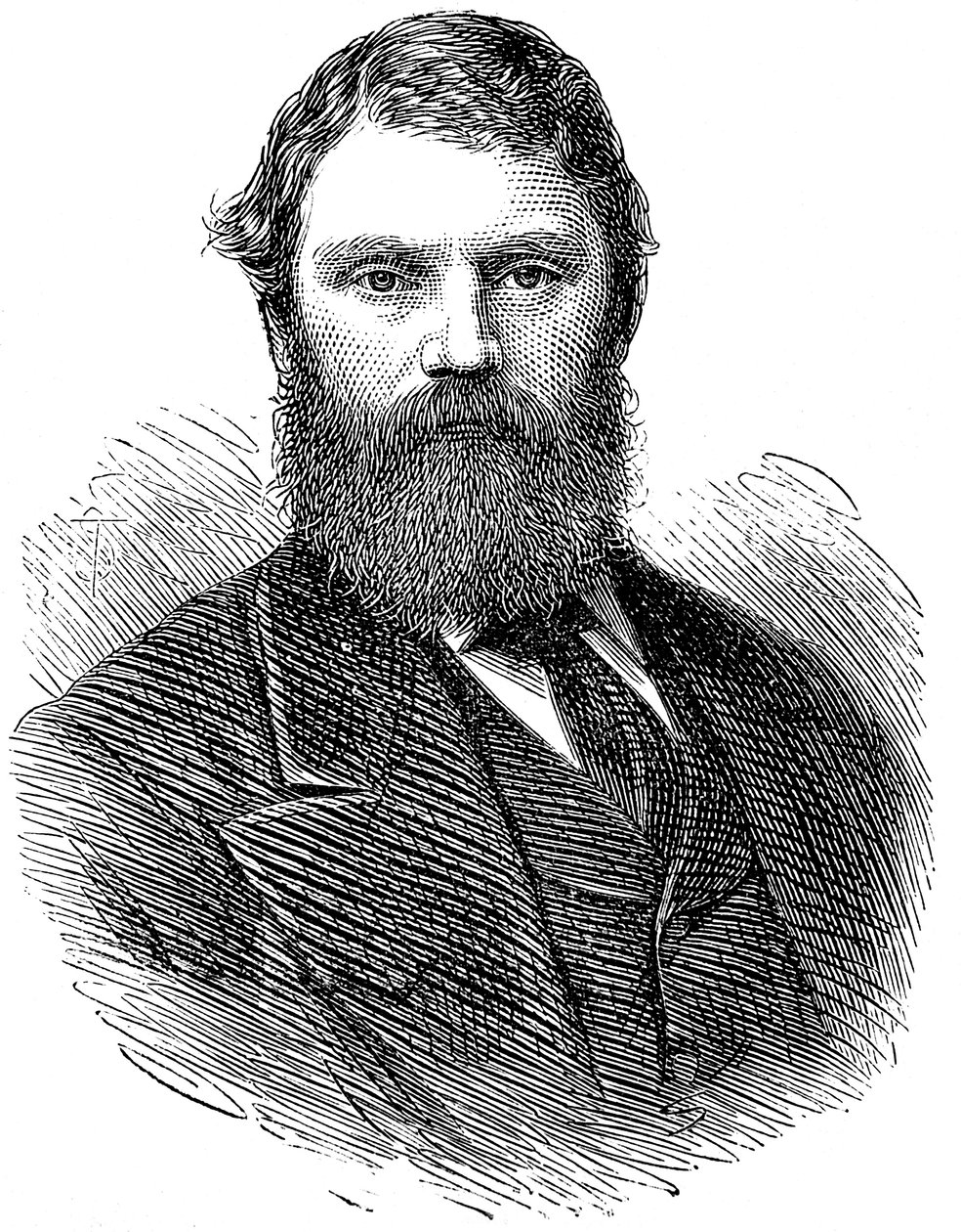 Francis Edmund Anstie 1833-1874, engelsk lege, 1874 av Unbekannt