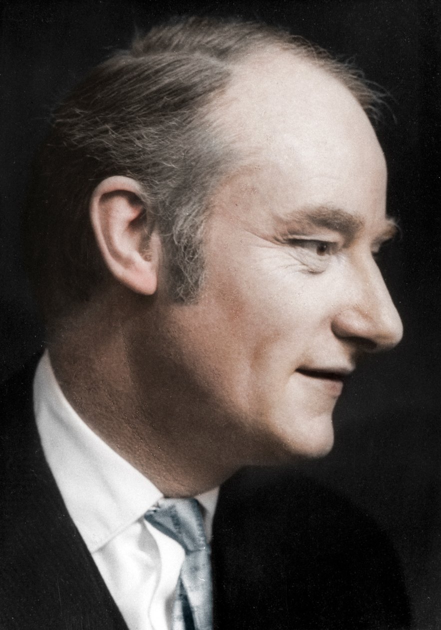 Francis Harry Compton Crick , britisk mikrobiolog, c1962 av Unbekannt