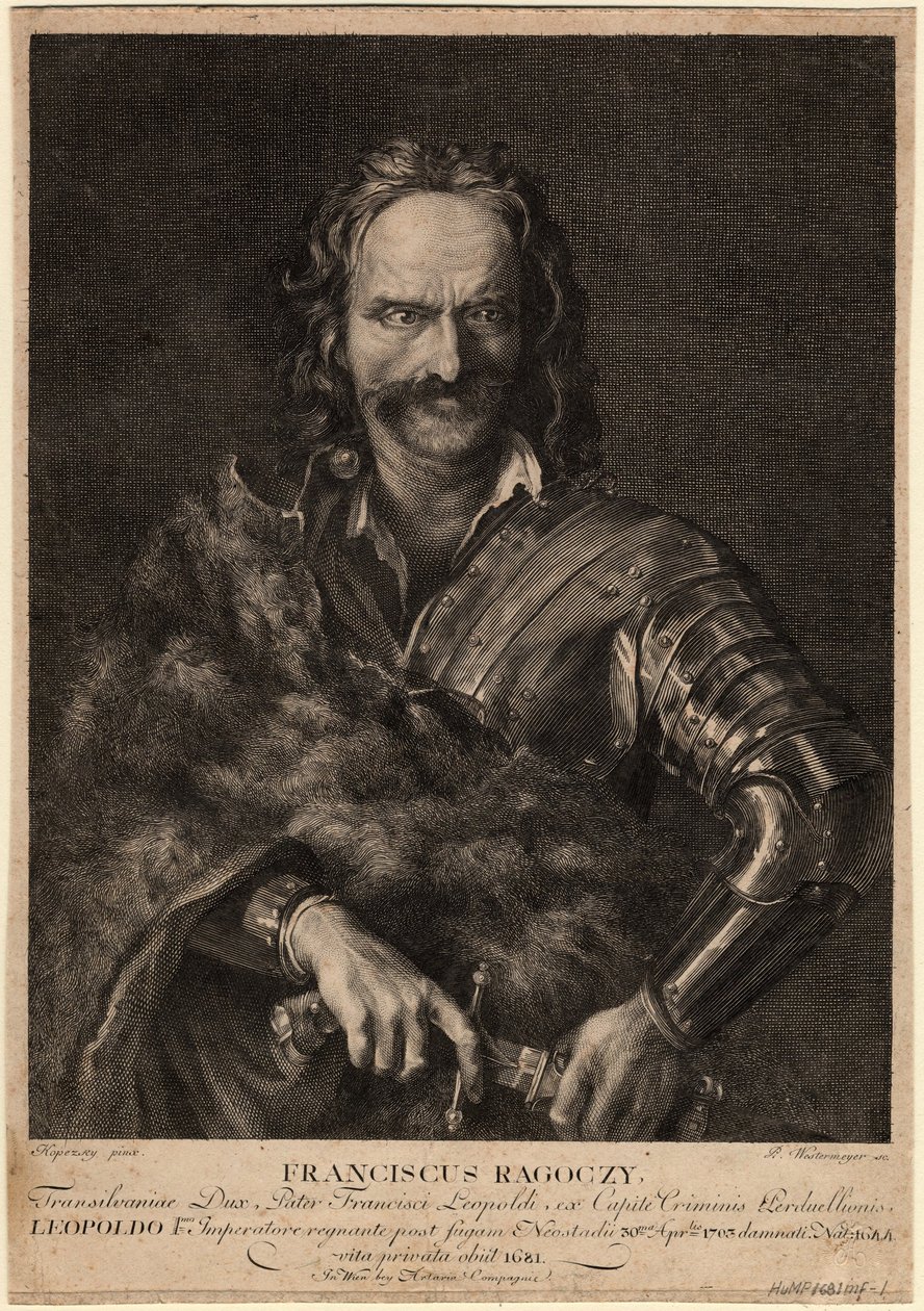 Francis II Rákóczi, 1704 av Unbekannt