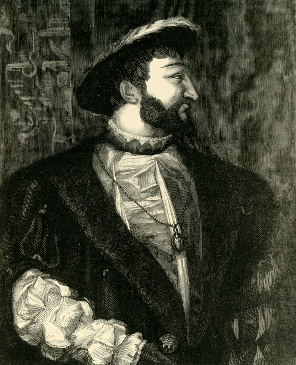 Frans I, c1520-1540, 1890. av Unbekannt