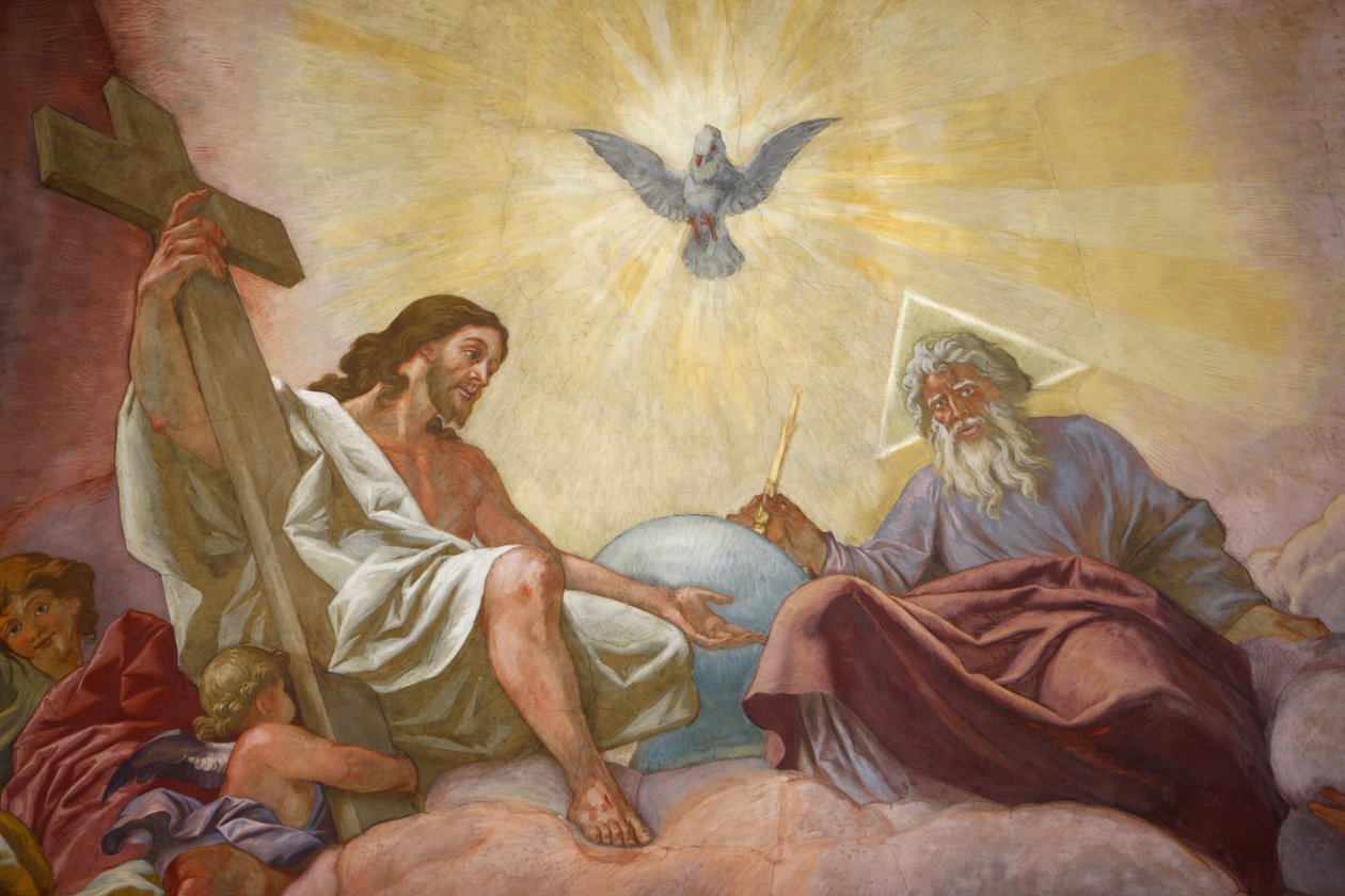 Fransiskanerkirken i Wien Jesus, Gud og den hellige ånd, Wien, Østerrike av Unbekannt