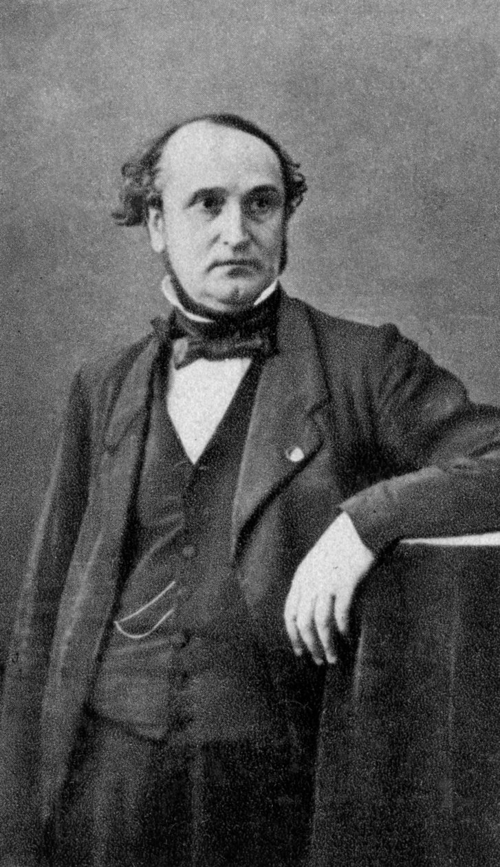 Francois Clement Sauvage , fransk ingeniør og politiker, 1854 av Unbekannt