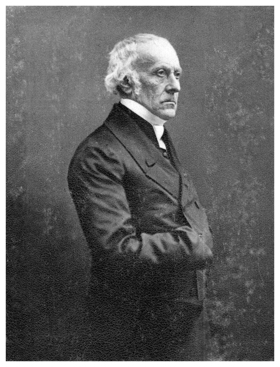 Francois Guizot , fransk historiker, orator og statsmann, c1845-1874 av Unbekannt