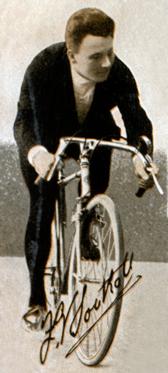Frank Southall, sykkelmester, 1935 av Unbekannt