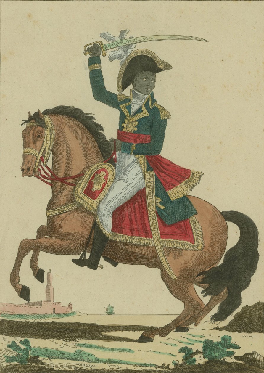 Francois-Dominique Toussaint Louverture 1743-1803, ca. 1800. av Unbekannt