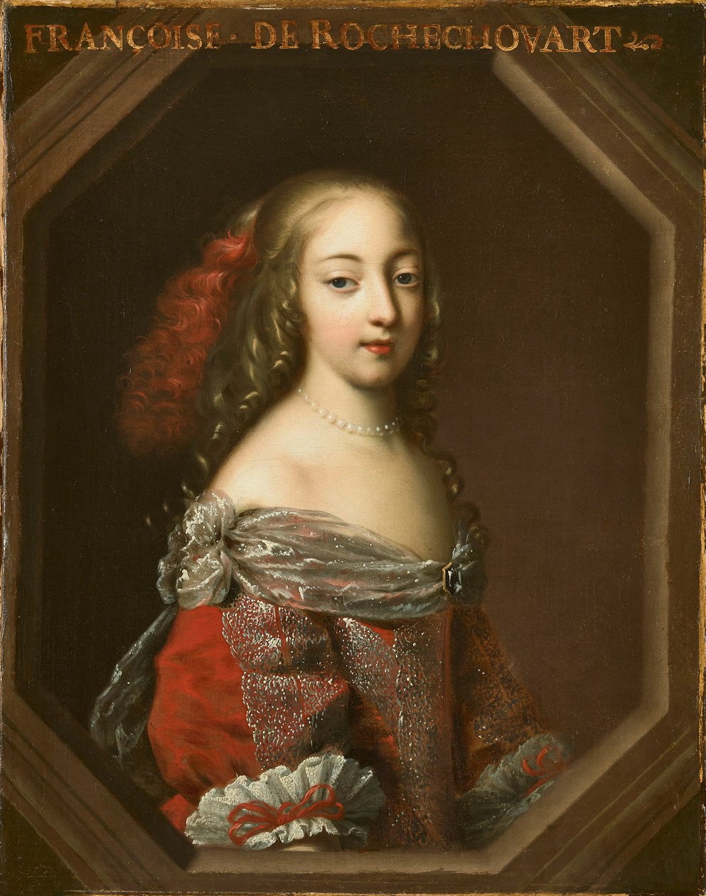 Françoise-Athénaïs de Rochechouart, Marquise de Montespan 1640-1707, ca 1665. av Unbekannt