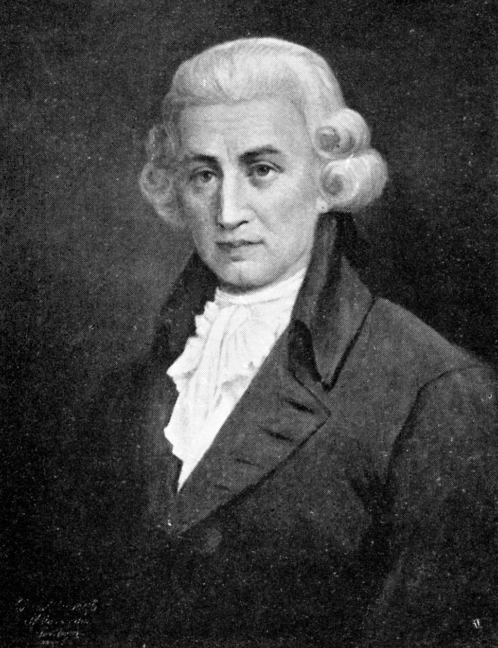 Franz Joseph Haydn, 1732-1809, ledende komponist fra den klassiske perioden, 1909 av Unbekannt