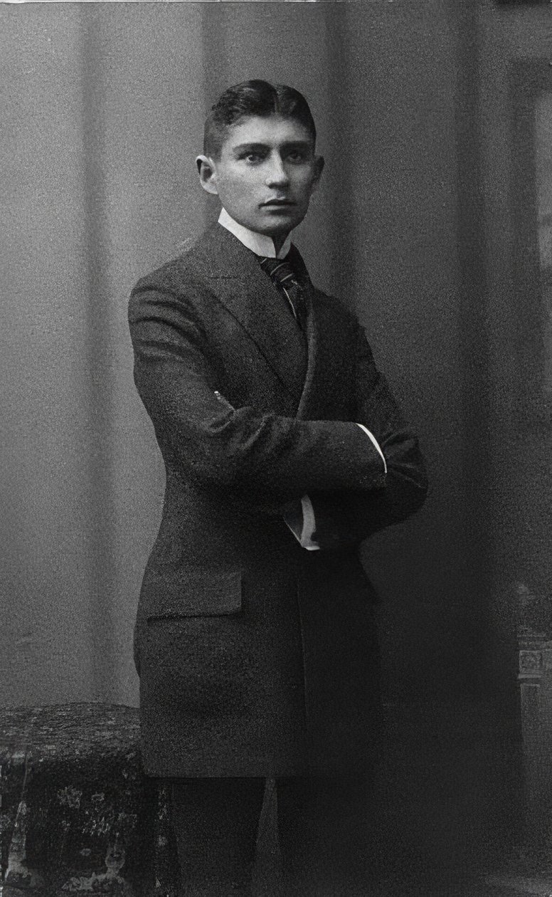 Franz Kafka. Rundt 1906 av Unbekannt