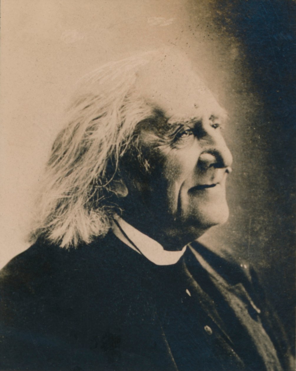 Franz Liszt, 1811-1886. Ungarsk pianist og komponist, 1894-1907 av Unbekannt