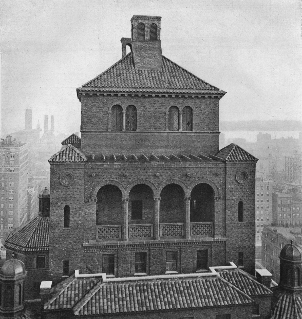 Fraternity Clubs Building, New York City, 1924 av Unbekannt