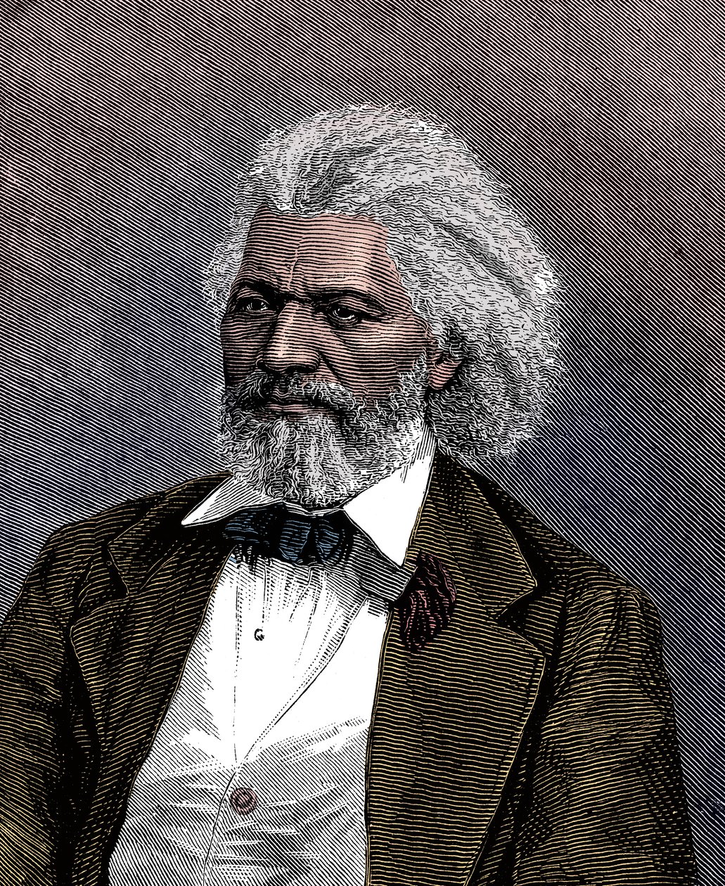 Frederick Douglass 1817-1895, amerikansk diplomat, avskaffelsesmann og forfatter, 1875 av Unbekannt