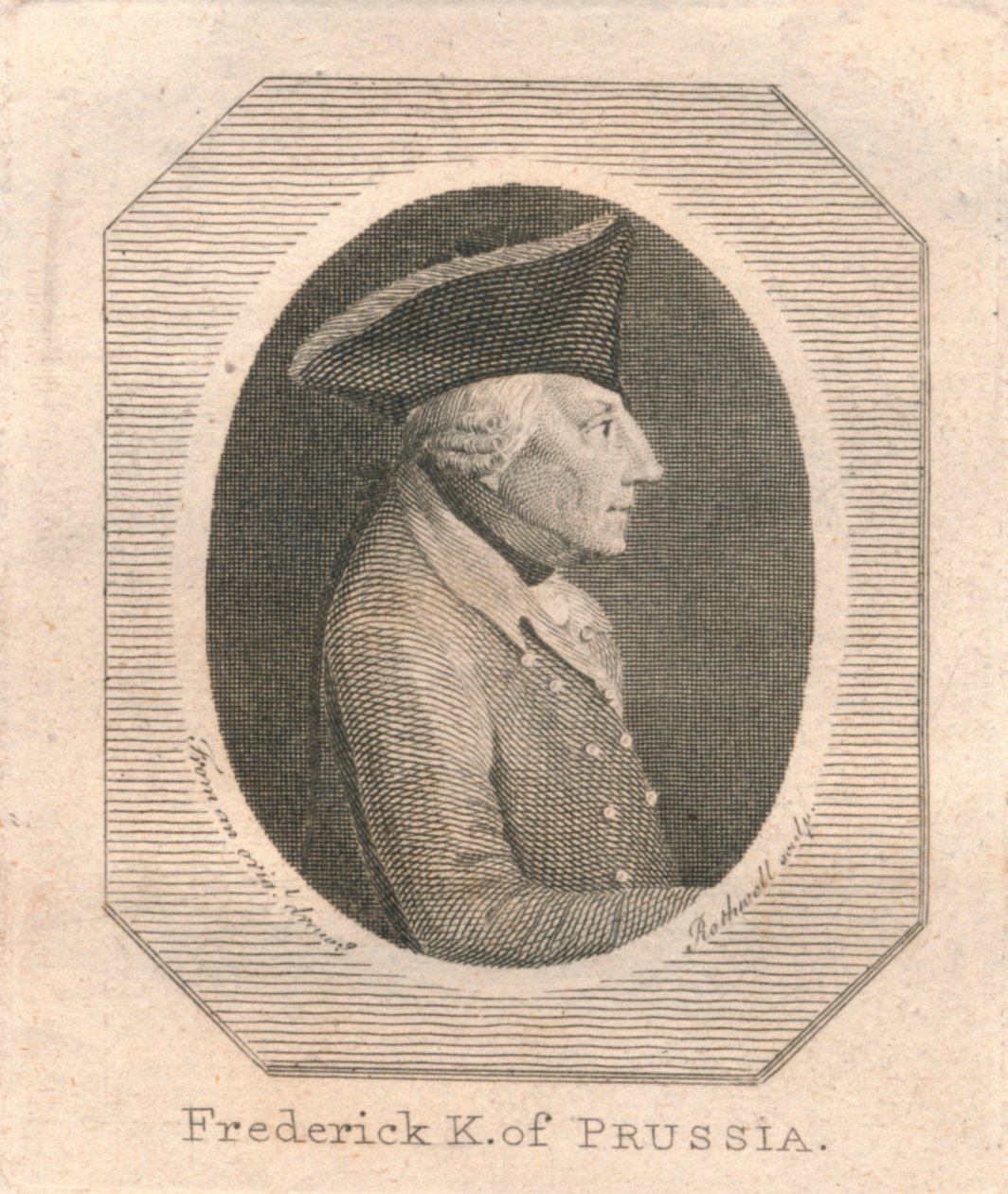 Frederick K. av Preussen, c1800. av Unbekannt
