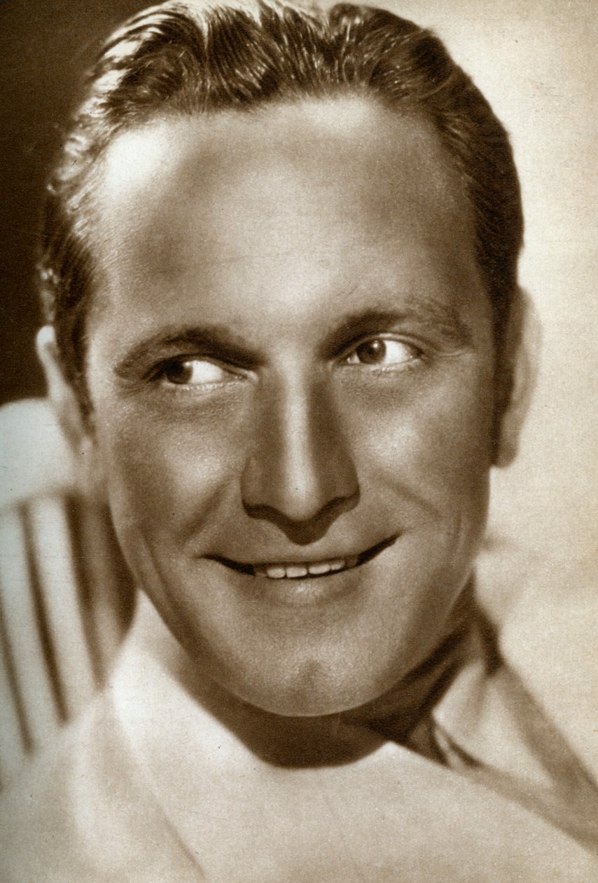 Fredric March , amerikansk skuespiller, 1933 av Unbekannt