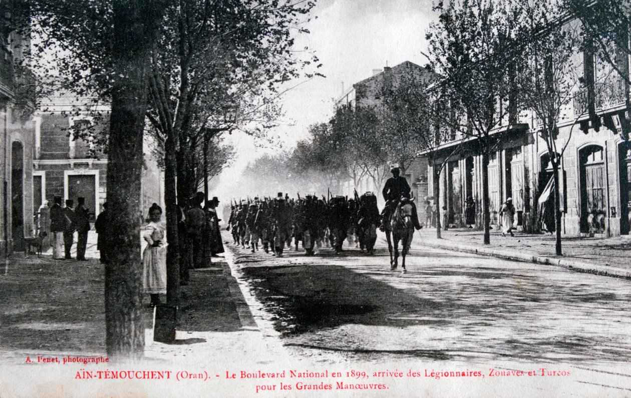 Fransk fremmedlegion, Ain Temouchent, Algerie, 1899 av Unbekannt