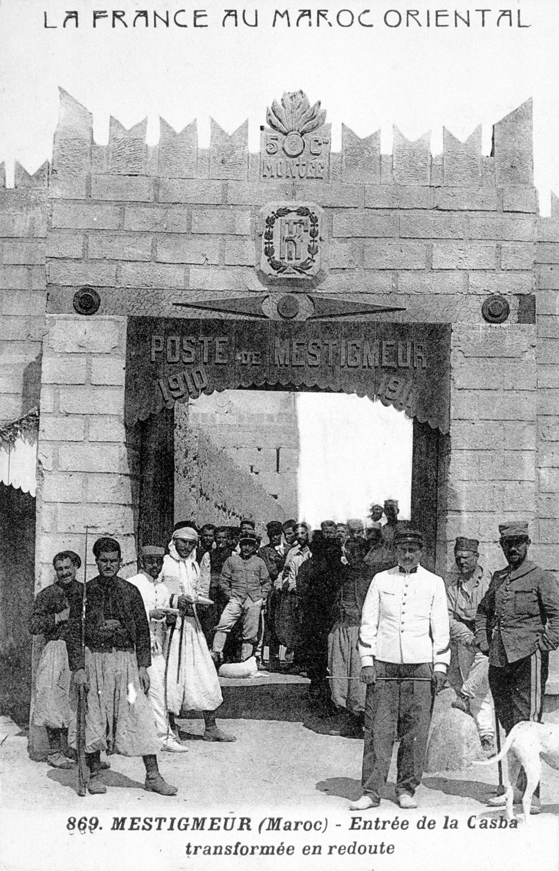 Fransk fremmedlegion, Mestigmeur, østlige Marokko, 1900-tallet av Unbekannt