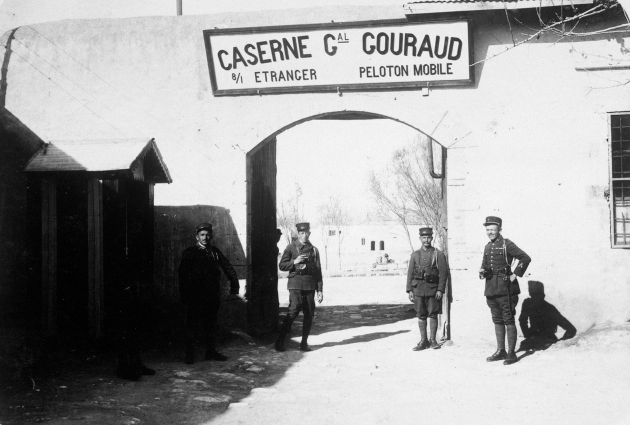 French Foreign Legion brakker, 1900-tallet av Unbekannt